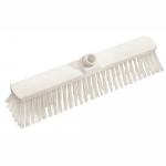 HAUG Besen PP 40cm, hart, weiß(Borsten)/weiß